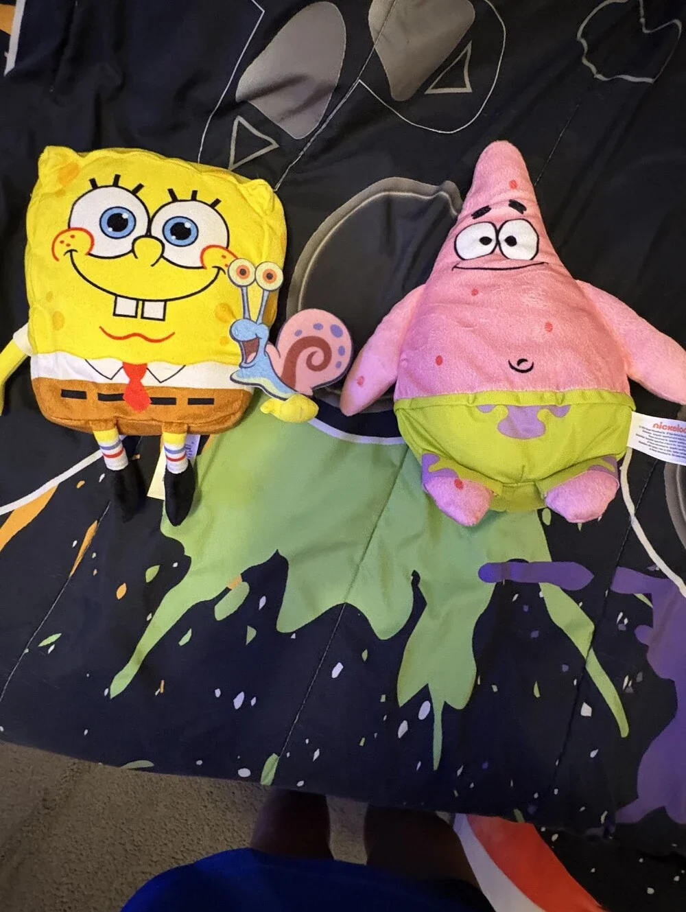 Nickelodeon SpongeBob & Patrick Plush Toy Set - Yellow & Pink